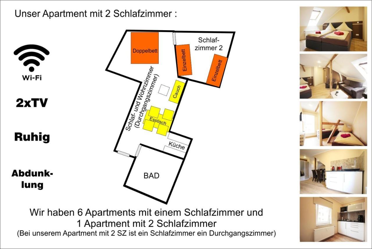 Apartments Roehrstrasse Ваймар Екстериор снимка